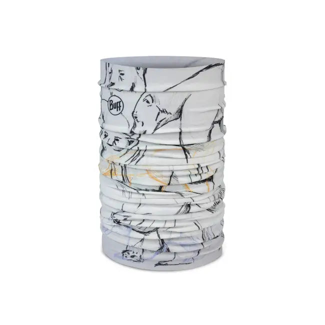 Buff Bargy White Original EcoStretch Youth Neckwear