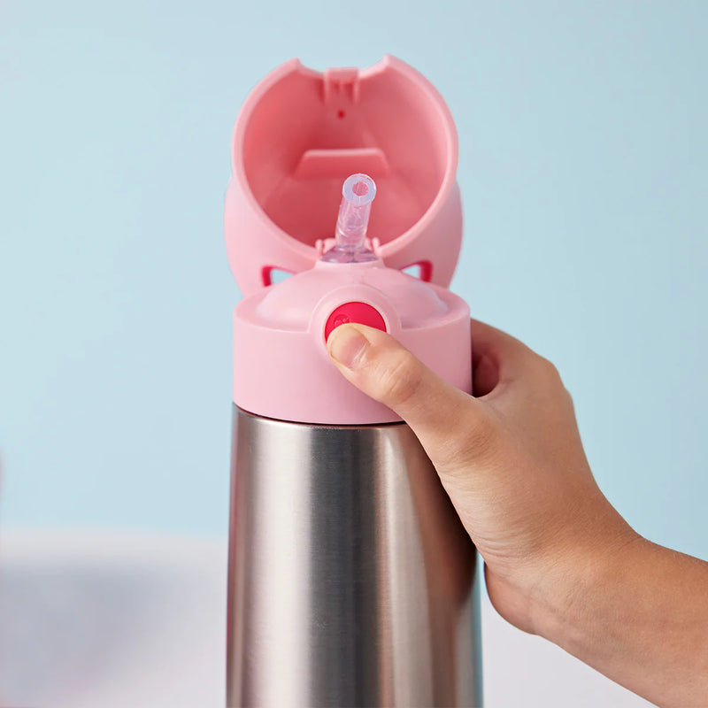 B.box Flamingo Fizz 500ml Insulated Drink Bottle