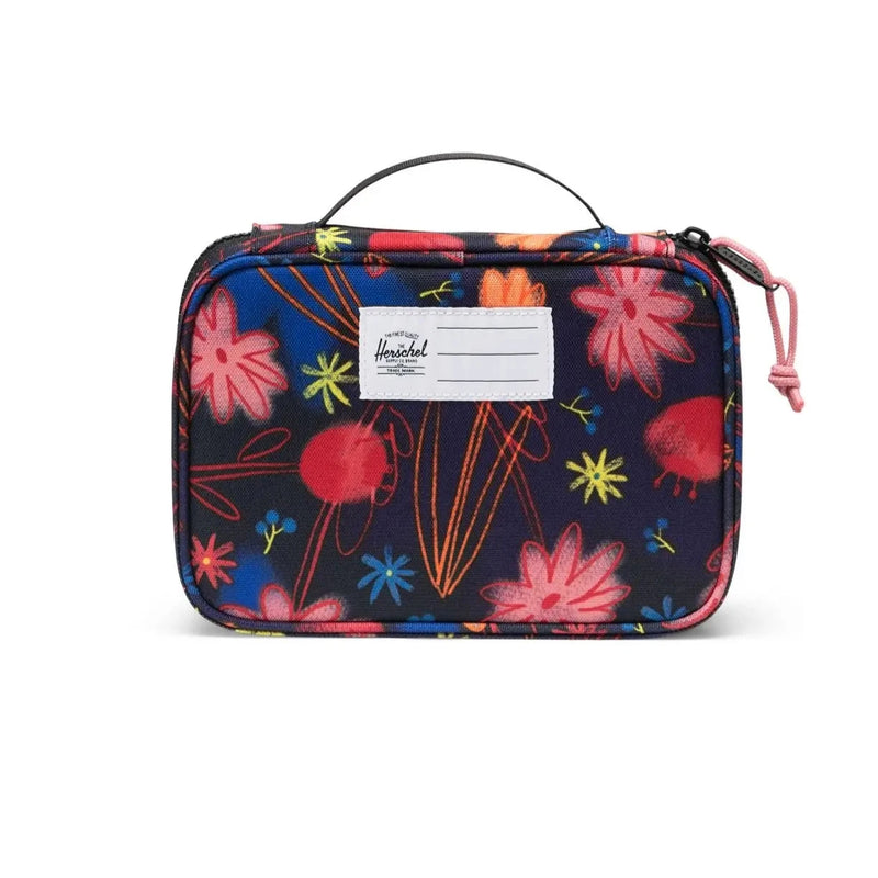 Herschel Black Iris/Leaf Little Herschel Heritage Pencil Case