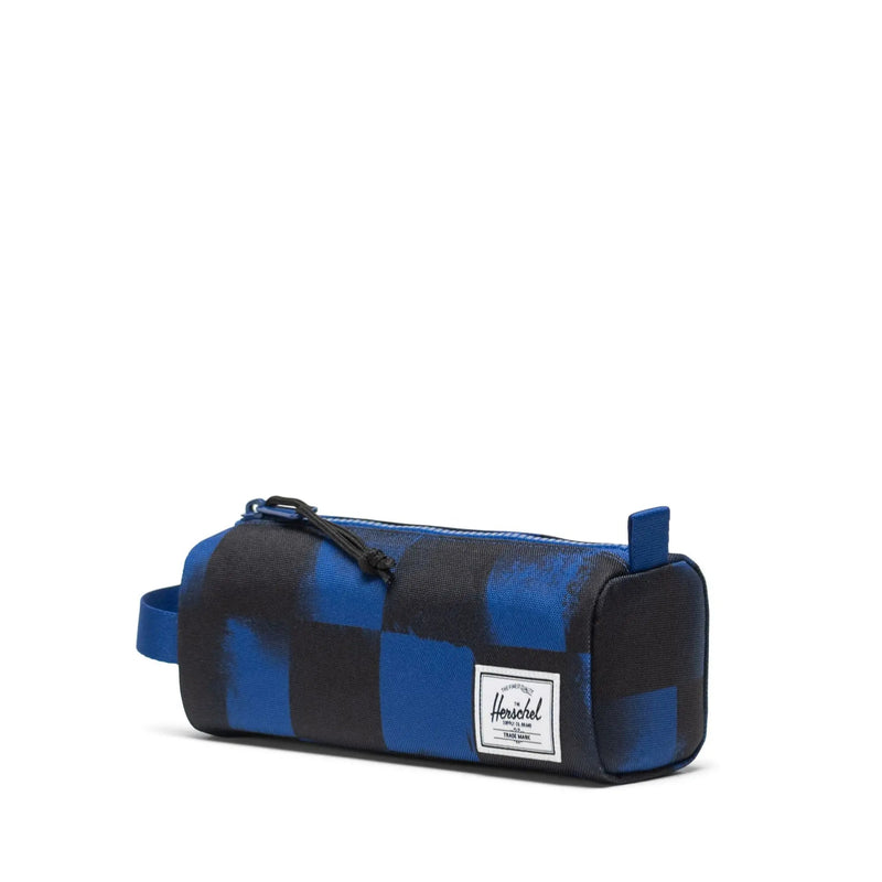Herschel Sodalite Blue Checker Settlement Pencil Case