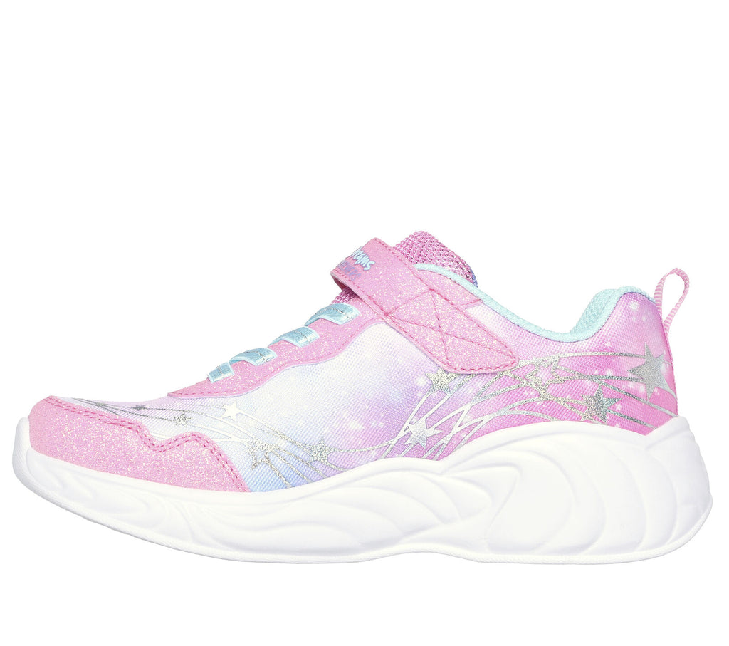 Skechers Pink/Turquoise Unicorn Dreams S-Lights Children's Sneaker