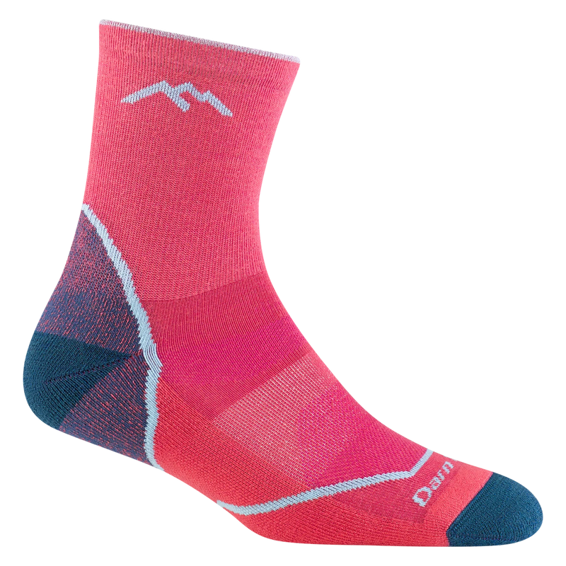 Darn Tough Raspberry Light Hiker Micro Crew Sock