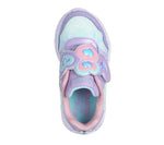 Skechers Lavender Heart Lights Lovin Reflection Toddler Sneaker