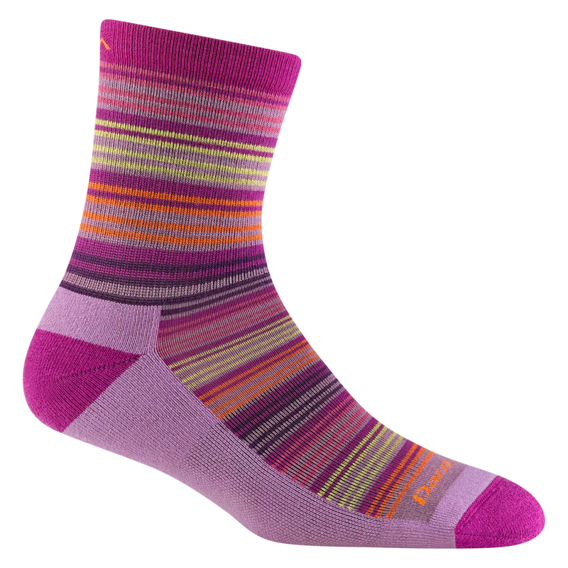 Darn Tough Clover Zebra Canyon Micro Crew Light Sock