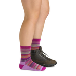 Darn Tough Clover Zebra Canyon Micro Crew Light Sock