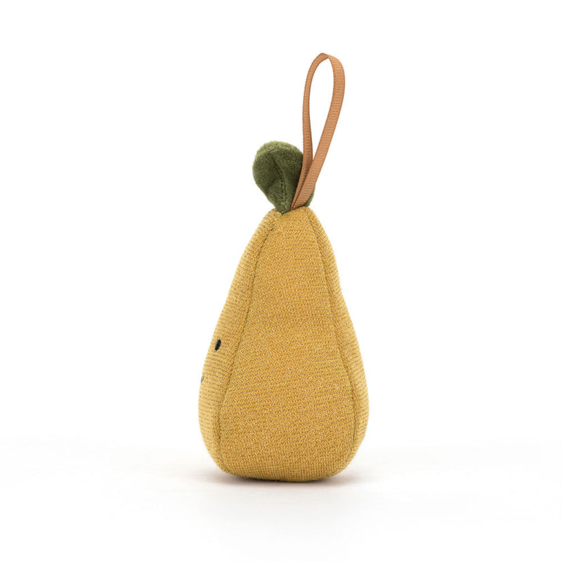 Jellycat Festive Folly Pear Ornament