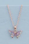 Great Pretenders Boutique Butterfly Gem Necklace