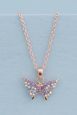 Great Pretenders Boutique Butterfly Gem Necklace