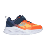 Skechers Navy/Orange Meteor Lights Krendox Children's Sneaker