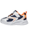 Skechers Silver Meteor Lights Glo Strider Toddler Sneaker