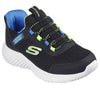 Skechers Black/Lime Slip-Ins Bounder Brisk Burst Children's Sneaker