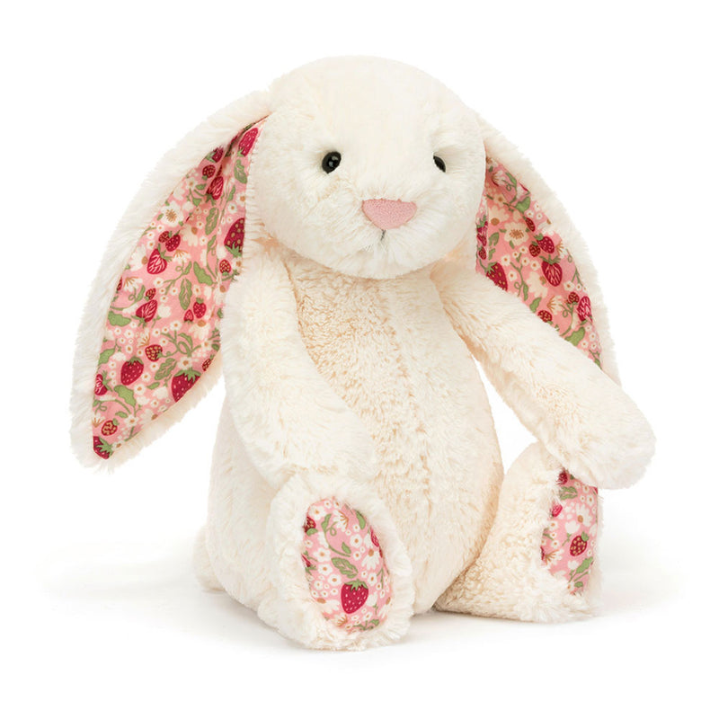 Jellycat Blossom Cream Bunny 'Berry' Little
