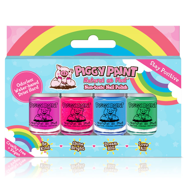 Piggy Paint Rainbow Nail Polish Set