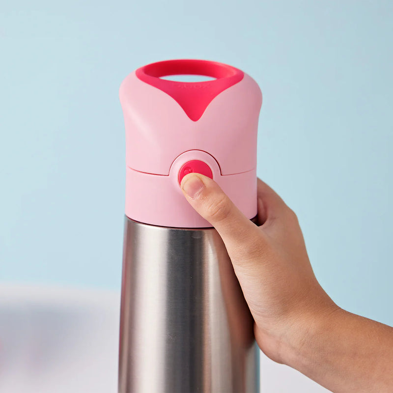 B.box Flamingo Fizz 500ml Insulated Drink Bottle