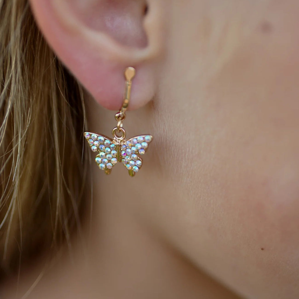 Great Pretenders Boutique Butterfly Clip On Earrings