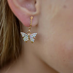 Great Pretenders Boutique Butterfly Clip On Earrings