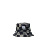 Herschel Black Stencil Checker Baby Beach UV Bucket Hat 6-18 Months