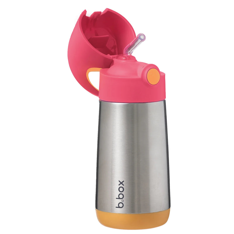 B.box Strawberry Shake 350ml Insulated Drink Bottle