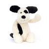 Jellycat Bashful Black & Cream Puppy Medium