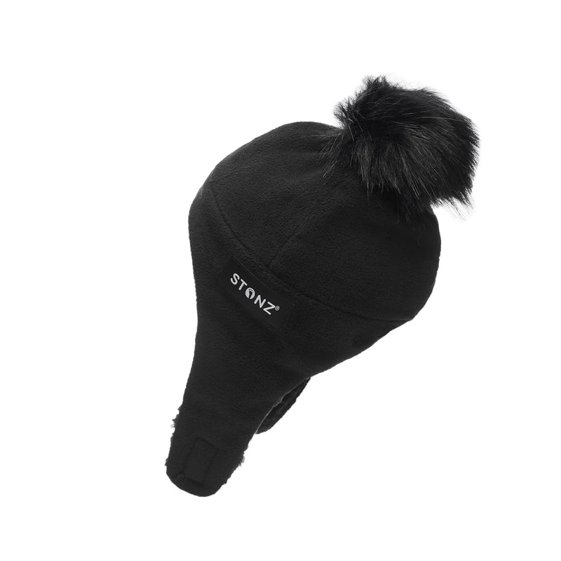 Stonz Black Fleece Hat