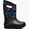 BOGS Black Real Dino Fleck Neo-Classic Boots