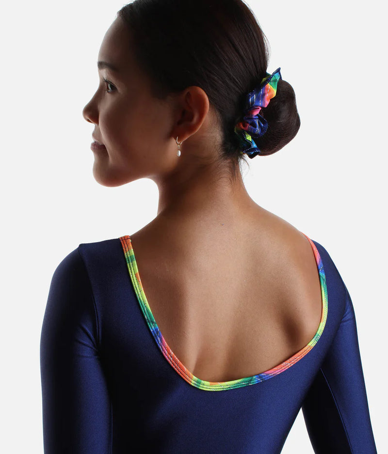 Mondor Art Deco Long-Sleeved Leotard