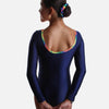 Mondor Art Deco Long-Sleeved Leotard