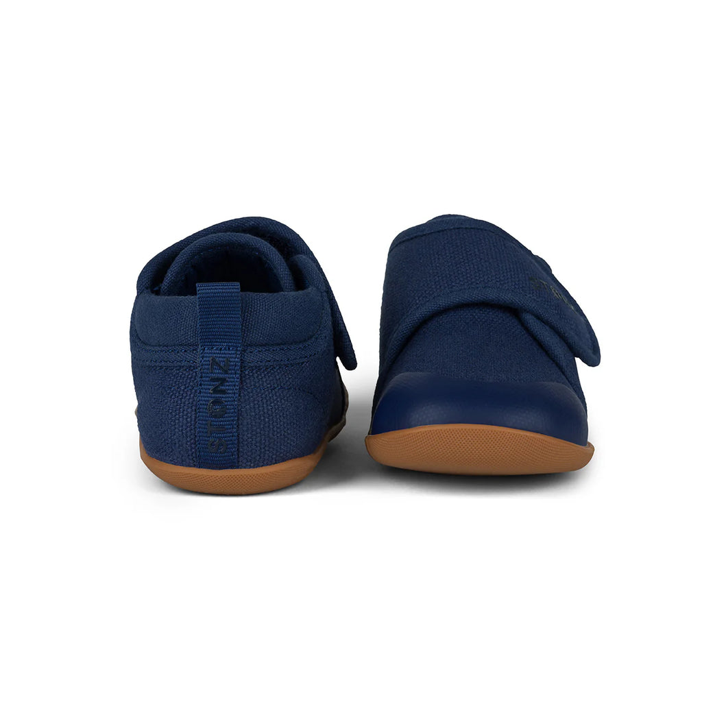 Stonz Navy Cruiser Natural Baby Shoe