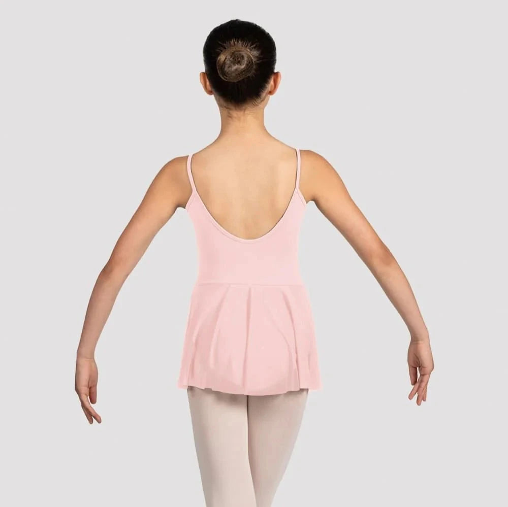 Bloch Mirella Pink Glow Scoop Neck Skirted Leotard