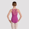 Mirella Magenta Kaleidoscope Halter Leotard