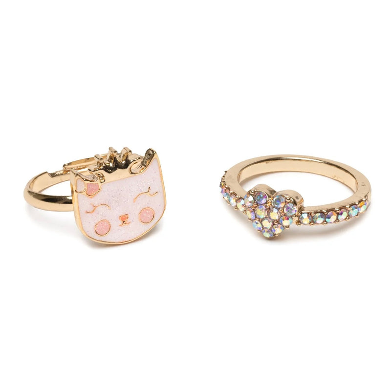 Great Pretenders Boutique Kitty Love Ring Set