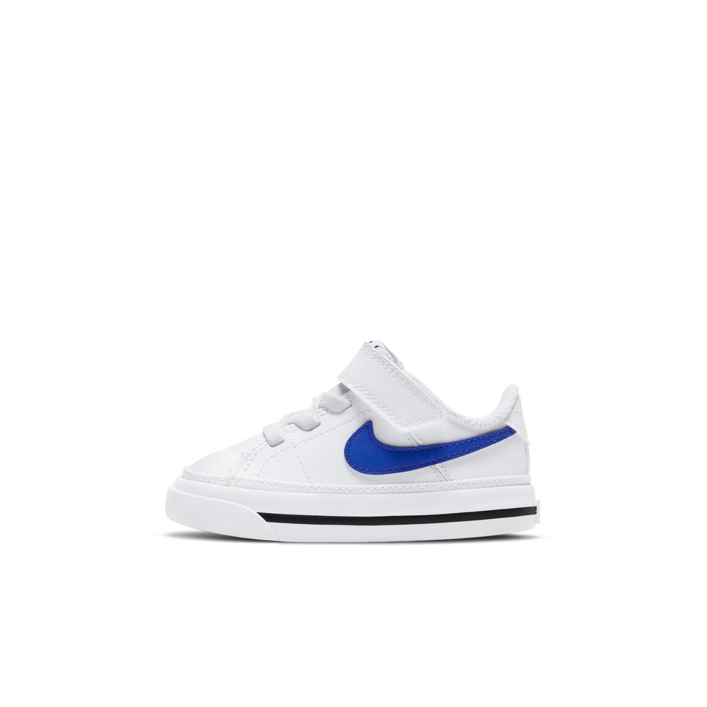 Nike White/Game Royal Court Legacy Toddler Sneaker
