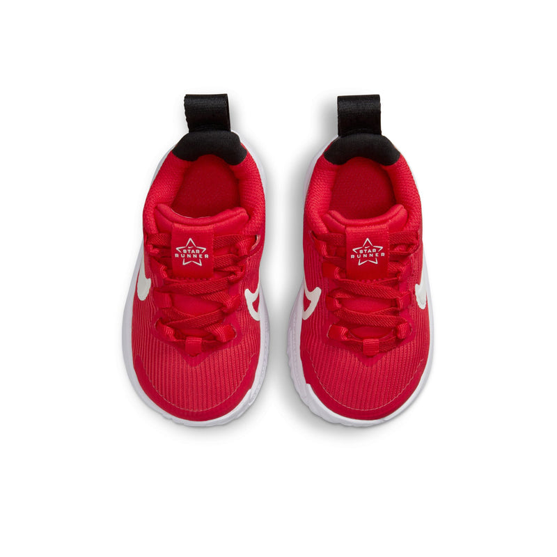 Nike University Red/Summit White Star Runner 4 Toddler Sneaker