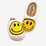 So Danca Ladies Yellow Smile Face Slippers