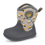 Jan & Jul Grey Construction Toasty-Dry Lite Boots