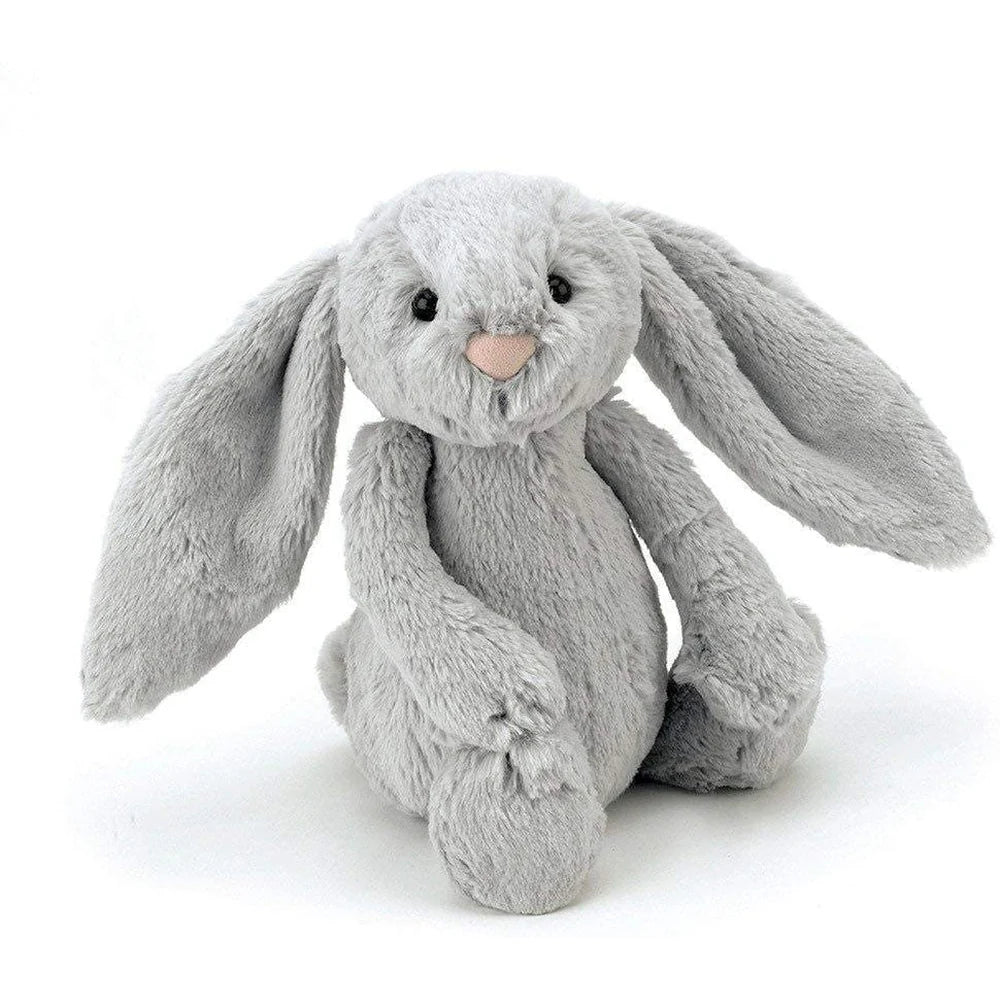 Jellycat Medium Grey Bashful Bunny