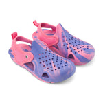 Joybees Blue Iris/Soft Pink Children's Creek Sandal