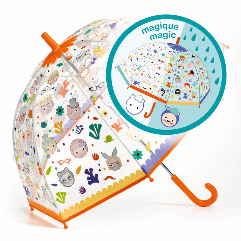 Djeco Faces Colour Change Umbrella