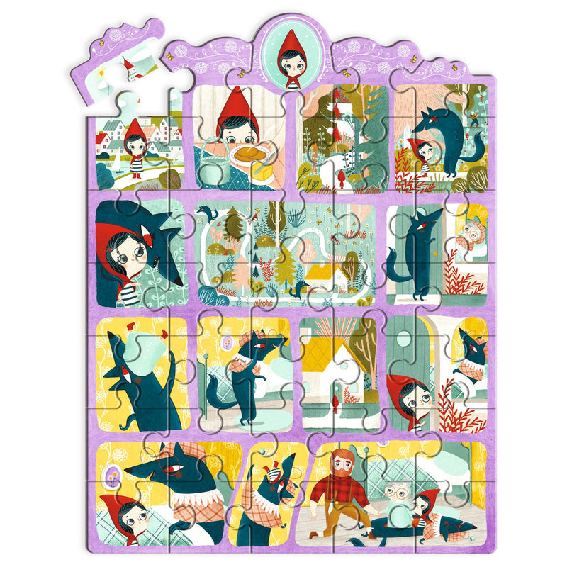 Djeco Little Red Riding Hood 35 Piece Story Puzzle