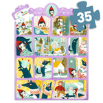 Djeco Little Red Riding Hood 35 Piece Story Puzzle