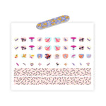 Djeco Feathers Nail Stickers