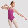 Mirella Magenta Kaleidoscope Halter Leotard