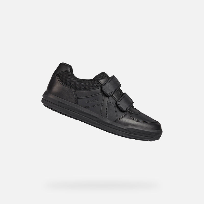 Geox Black Arzach Junior Sneaker