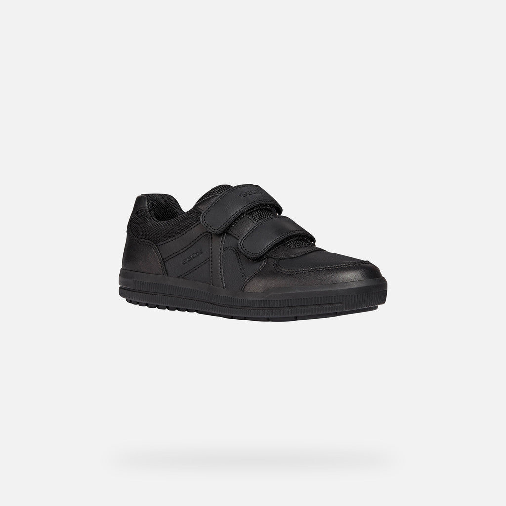 Geox Black Arzach Junior Sneaker
