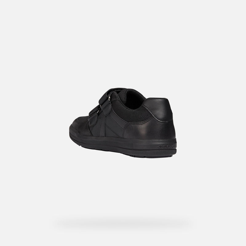 Geox Black Arzach Junior Sneaker