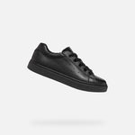 Geox Black Nashik Junior Sneaker