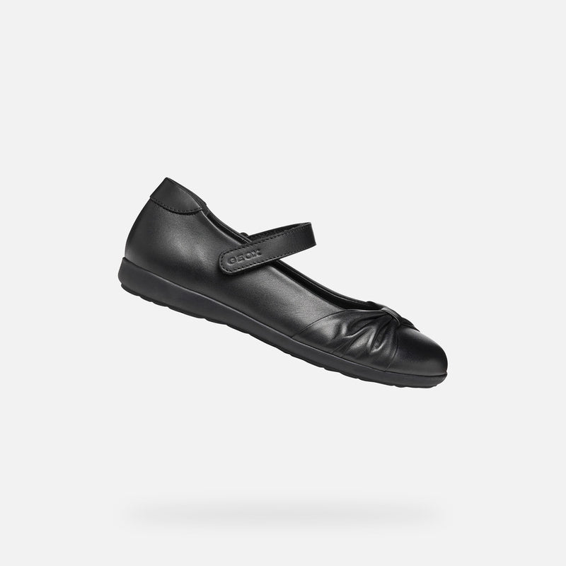 Geox Black Iberide Mary-Jane Shoe