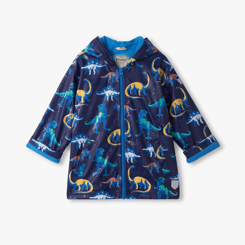 Hatley Painted Dinos Colour Changing Rain Jacket