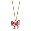 Great Pretenders Holiday Bow Necklace