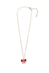 Great Pretenders Holiday Bow Necklace